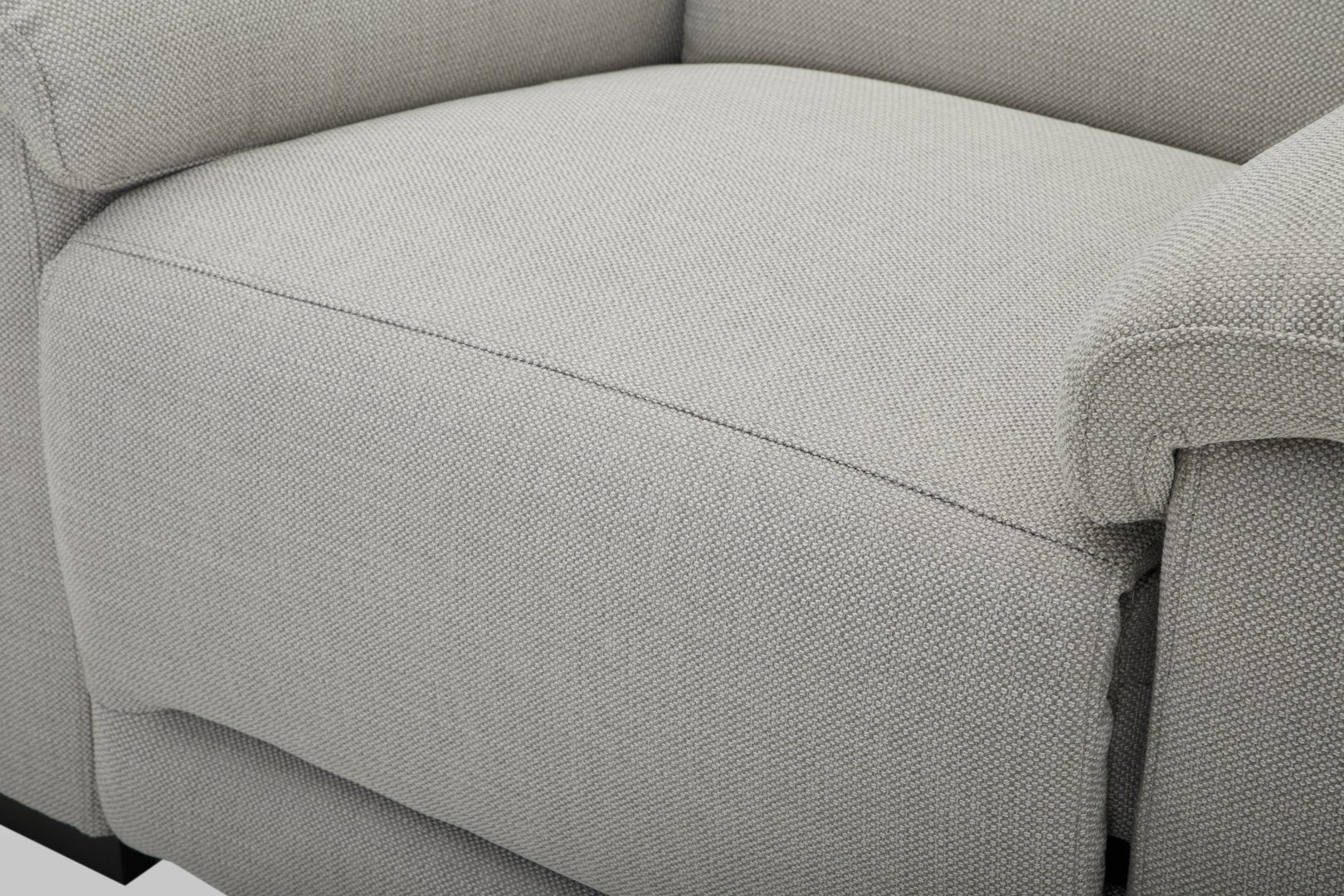 DANTE 1 SEATER FABRIC LIGHT GREY