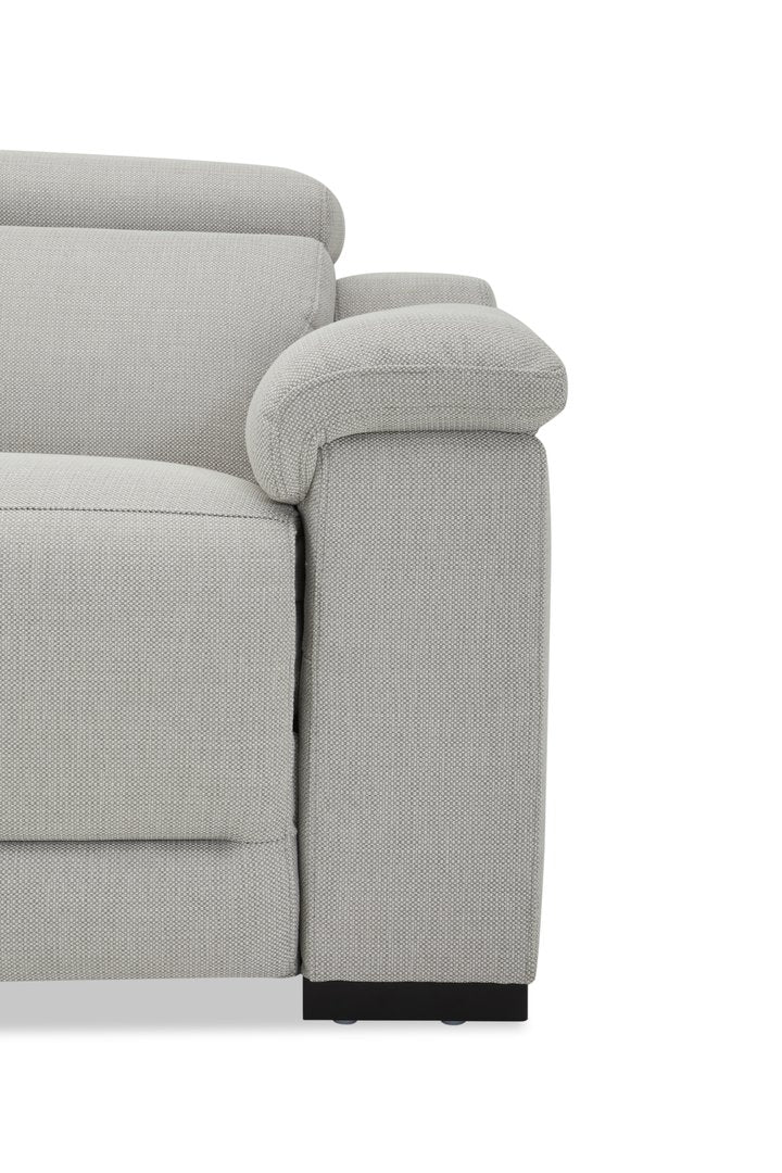 DANTE 1 SEATER FABRIC LIGHT GREY
