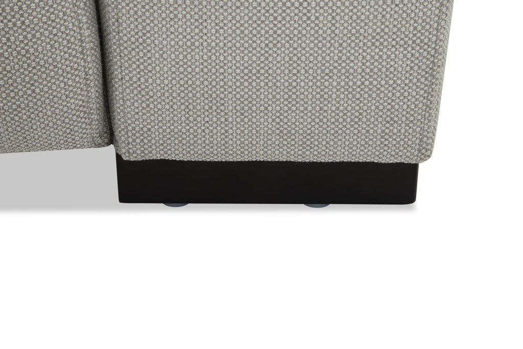 DANTE 1 SEATER FABRIC LIGHT GREY