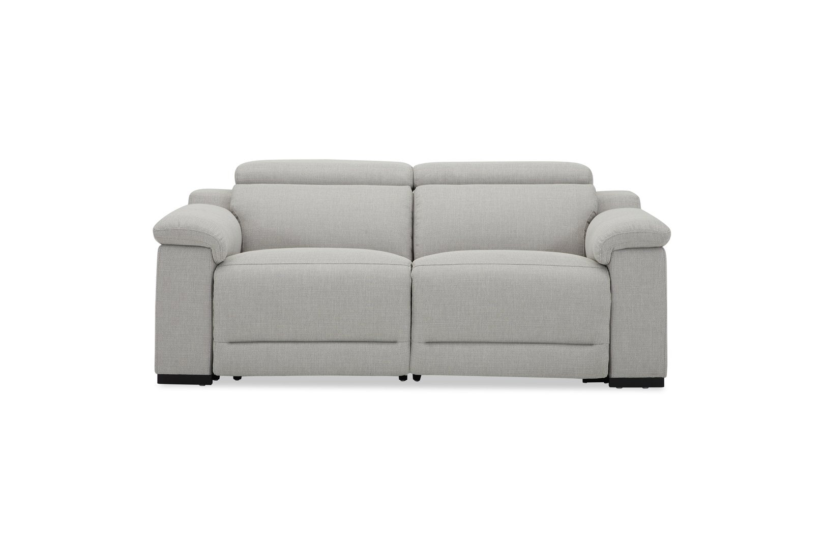 Dante 2 seater fabric light grey