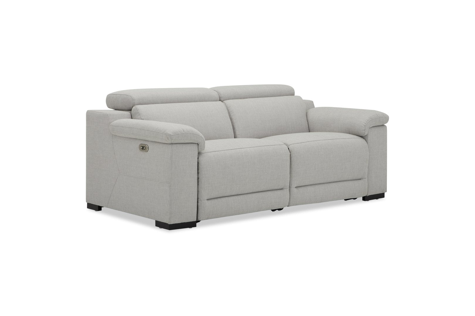 Dante 2 seater fabric light grey