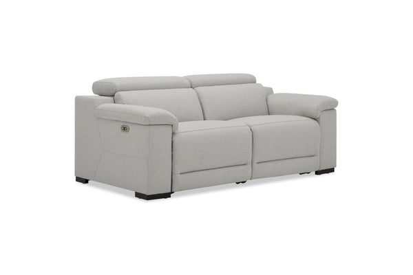 DANTE 2 SEATER FABRIC LIGHT GREY