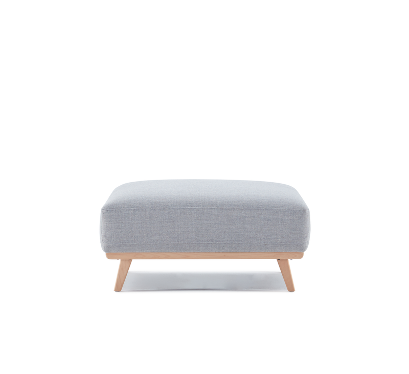 Smile Ottoman Grey