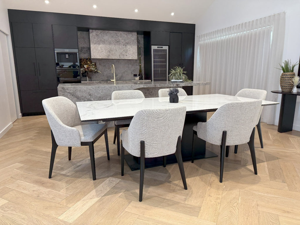 Sapphire Black Dining Table