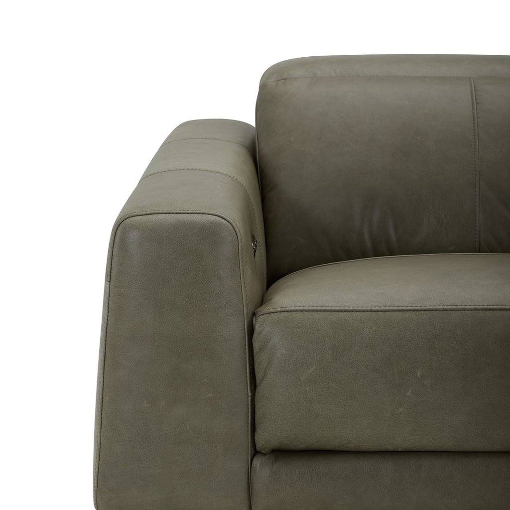 Milano Sofa Vintage Forest Dakota Leather