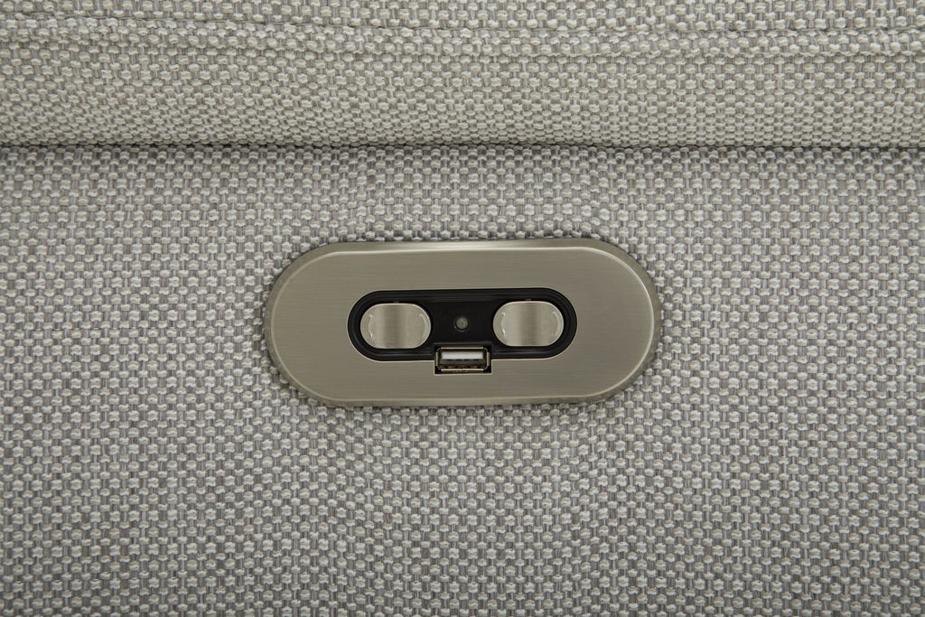 DANTE 1 SEATER FABRIC LIGHT GREY