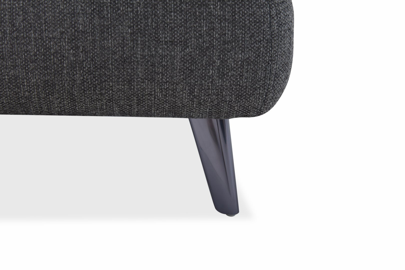 FLAIR 2.5 SEATER CHAISE FABRIC CHARCOAL