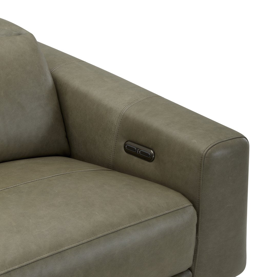 Milano Sofa Vintage Forest Dakota Leather