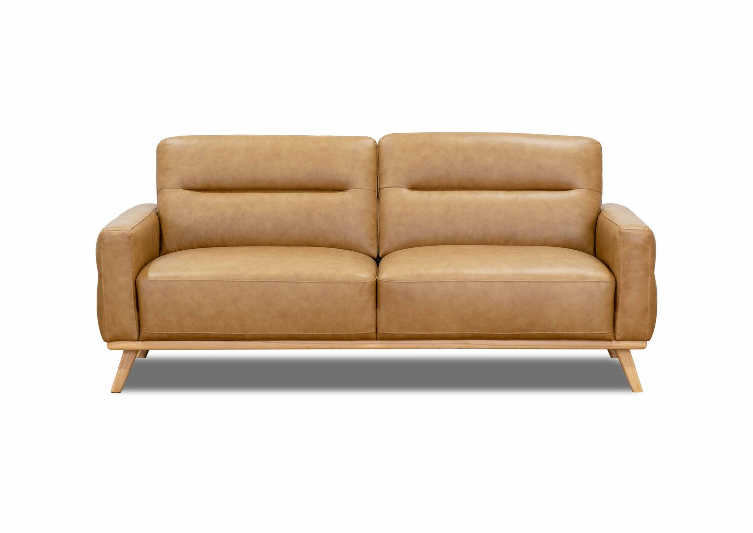 Alicia 2.5 Seater Tan Leather