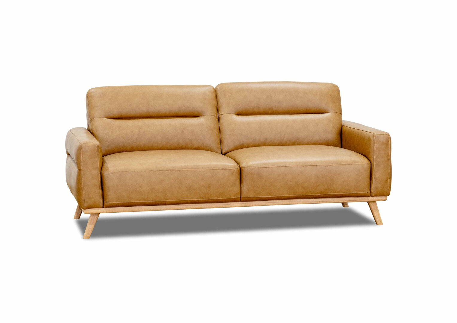Alicia 2.5 Seater Tan Leather