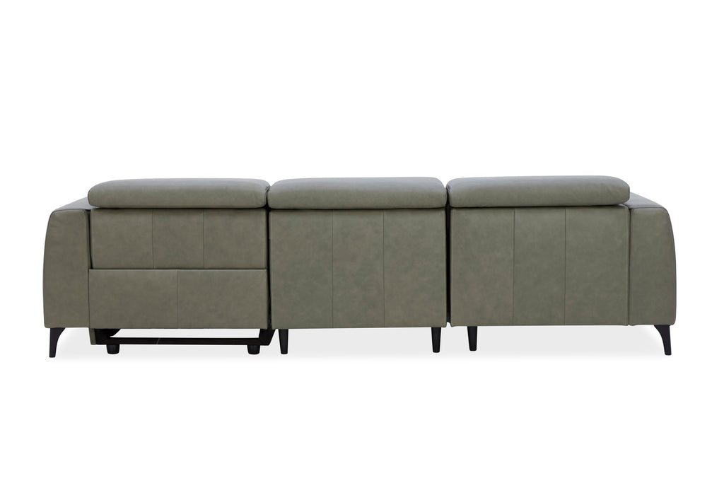 Bellagio 2.5 Seater Chaise Vintage Dakota Leather