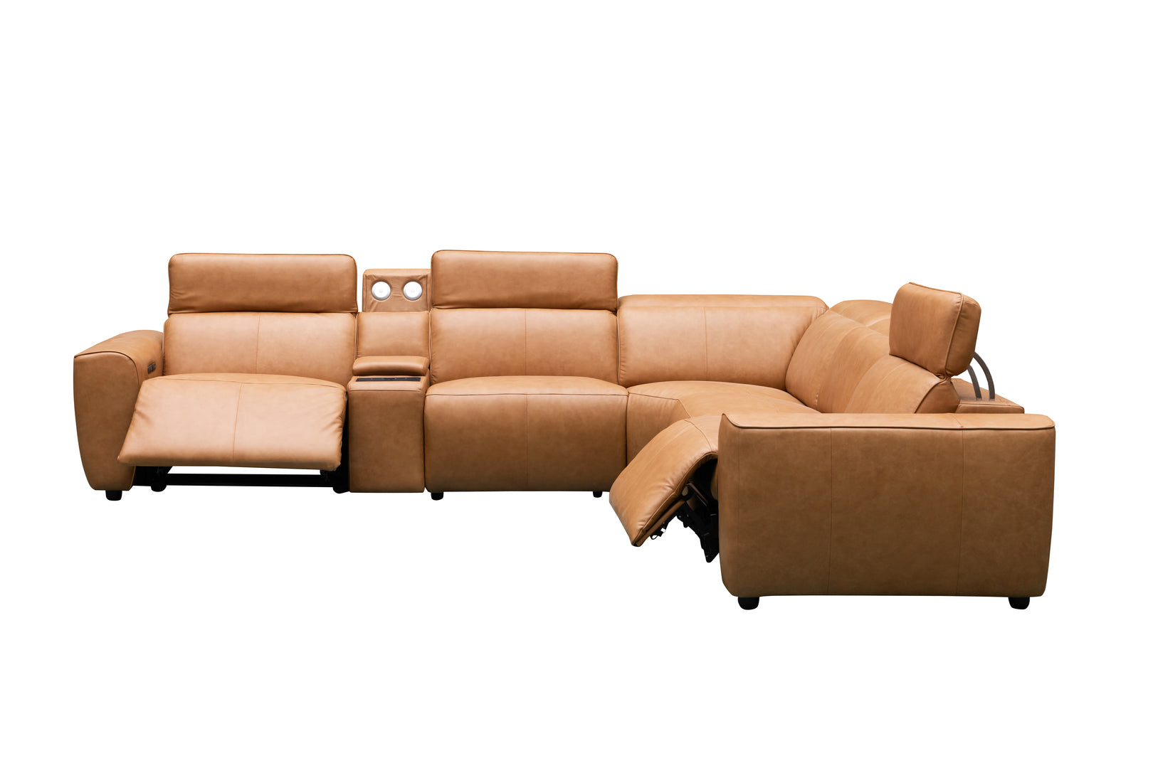 Bella Leather Corner Suite