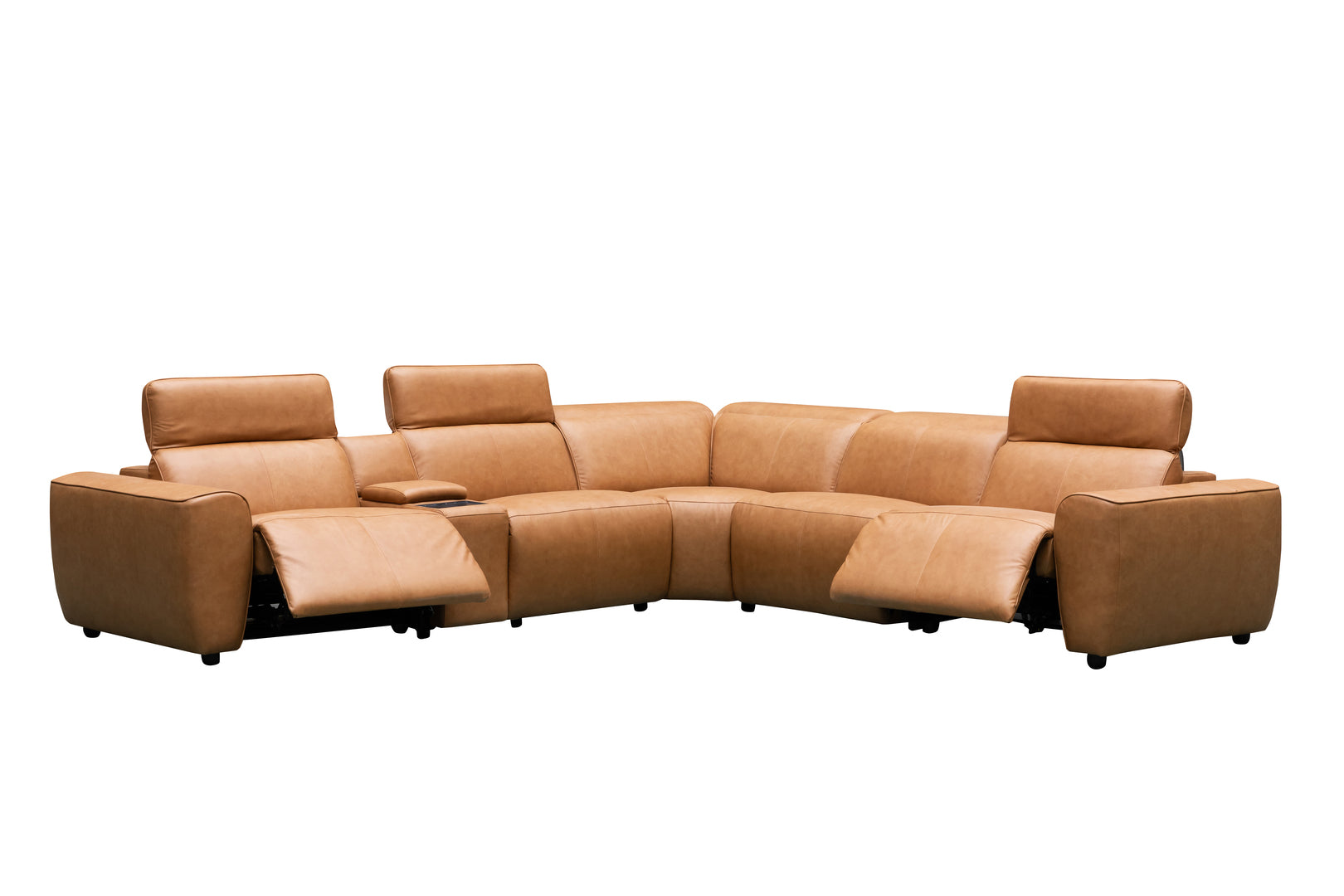 Bella Leather Corner Suite