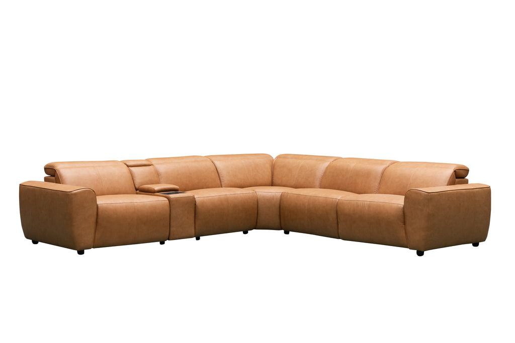 Bella Leather Corner Suite