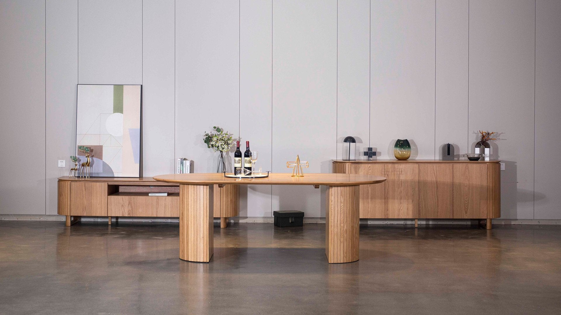 Positano Natural Dining Table