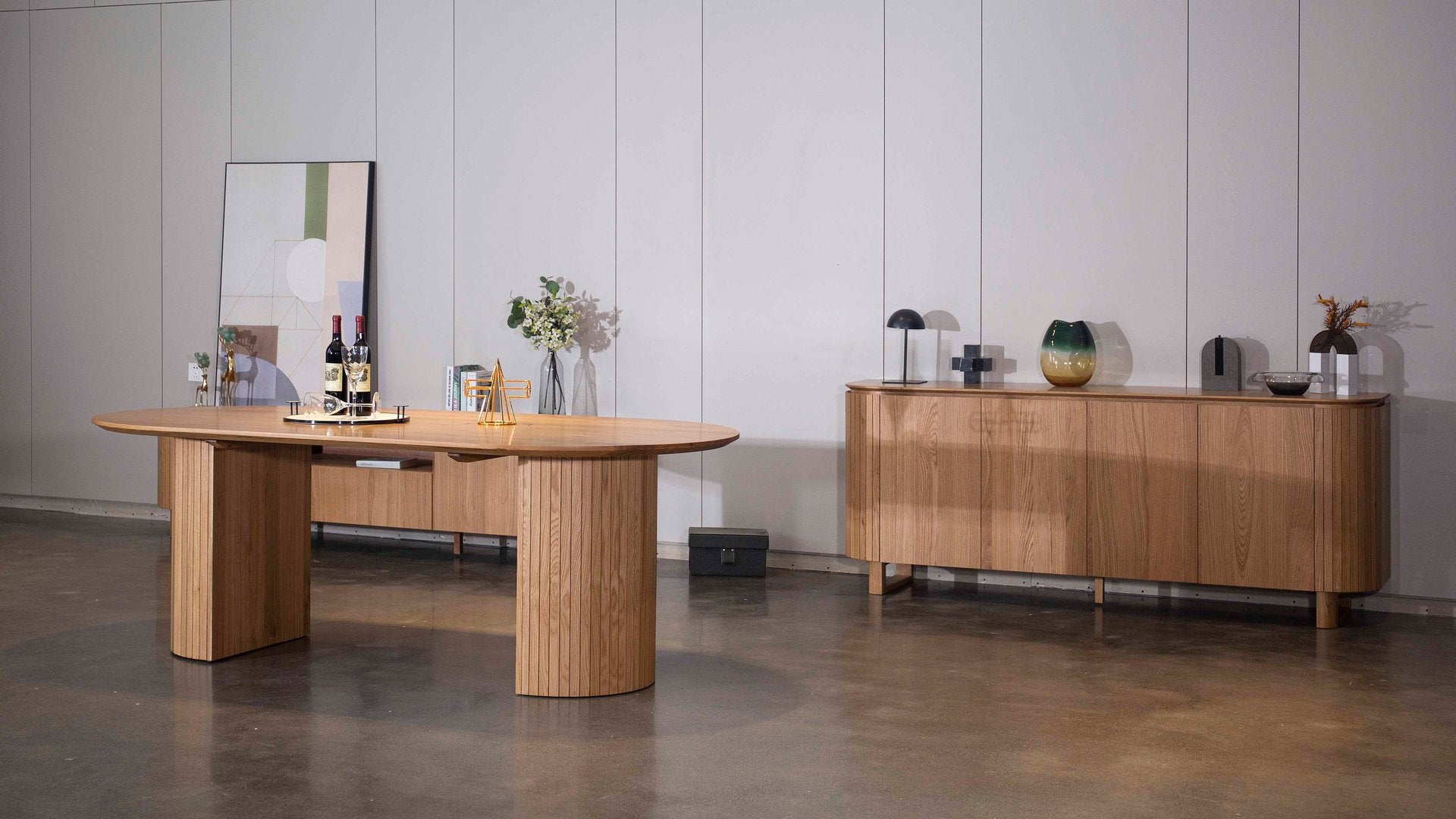 Positano Natural Dining Table