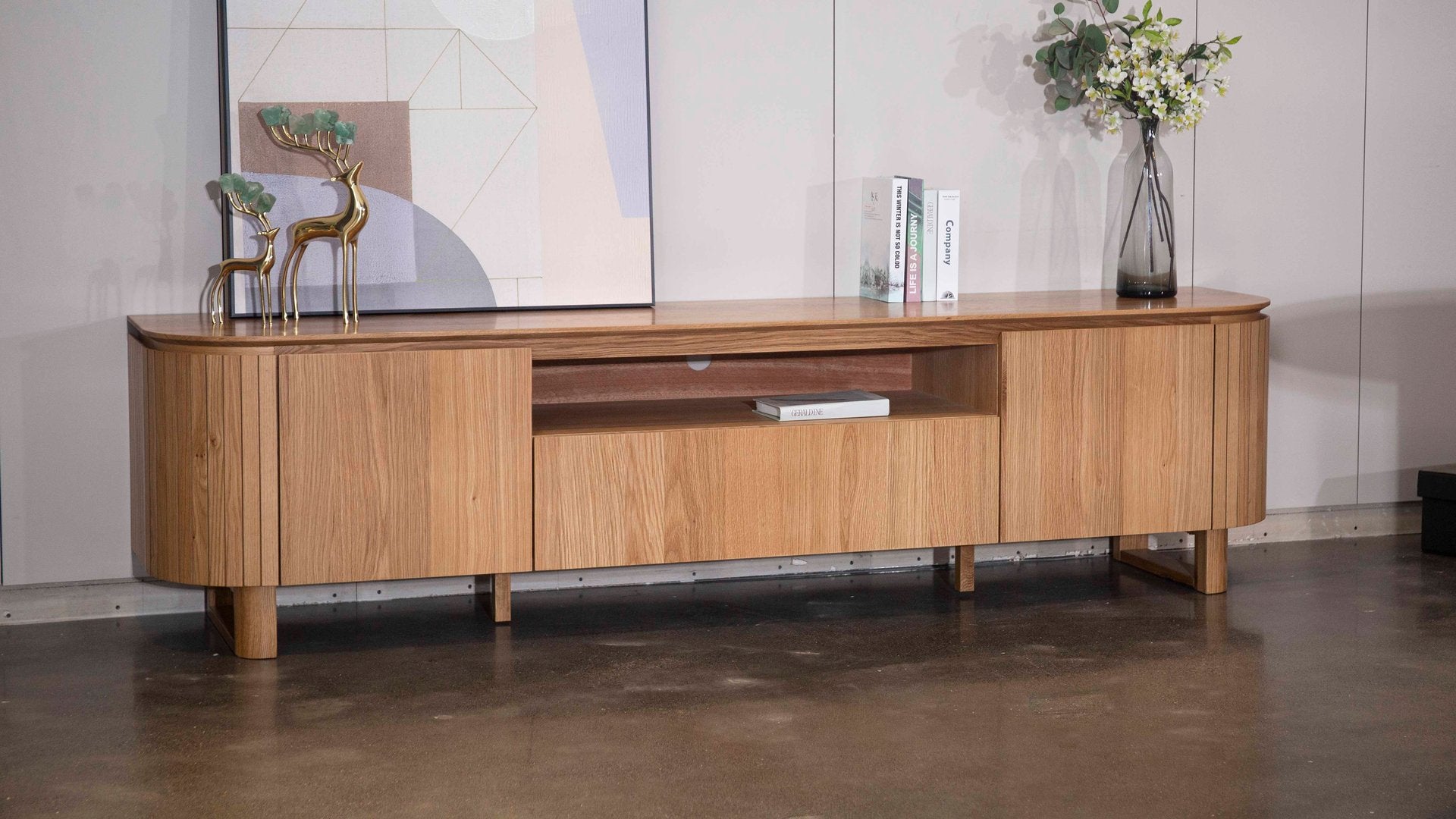 Positano Natural Tv Unit