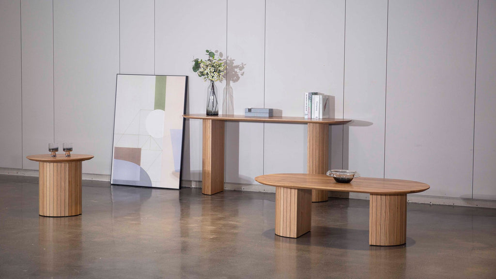 Positano Natural Oval Coffee Table