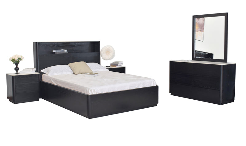 Essence Gas Lift Storage Bed Black