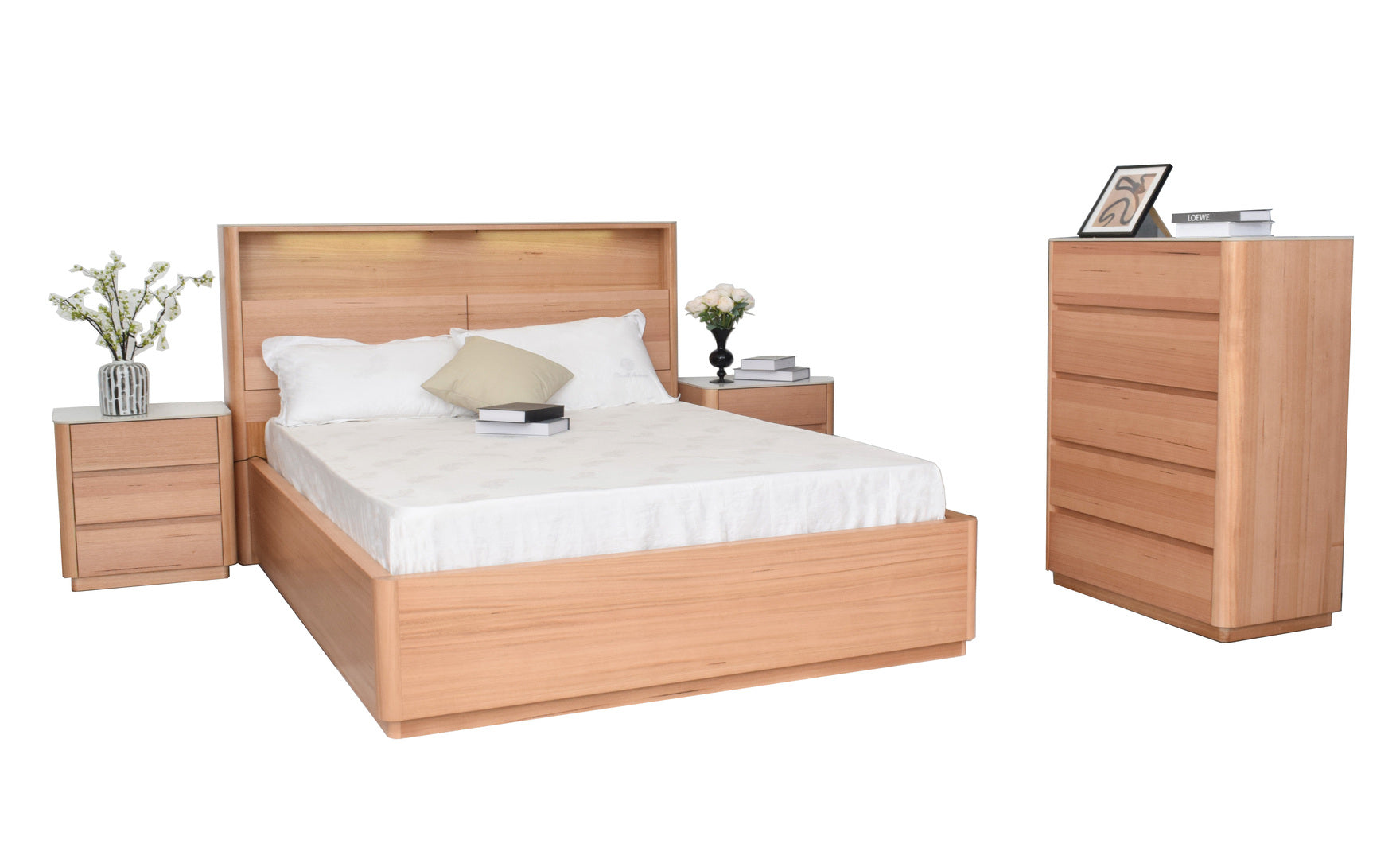 Essence Gas Lift Storage Bed Natural