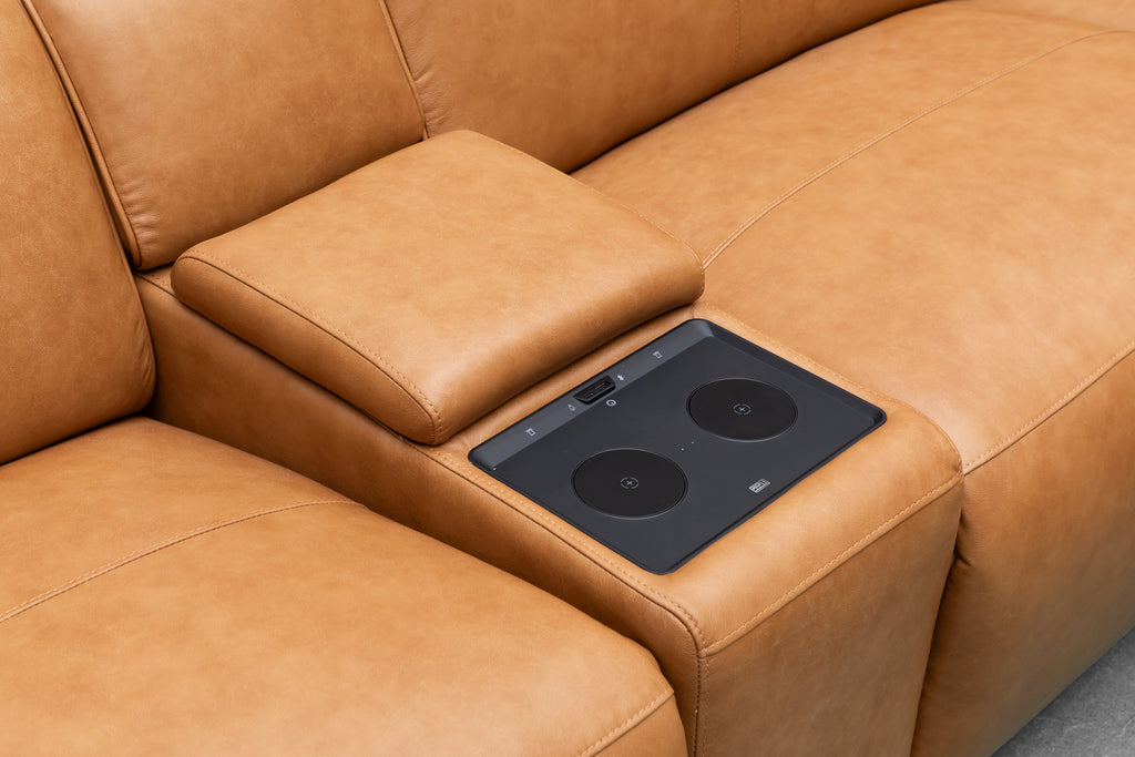 Bella Leather Corner Suite