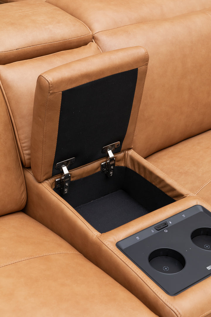 Bella Leather Corner Suite