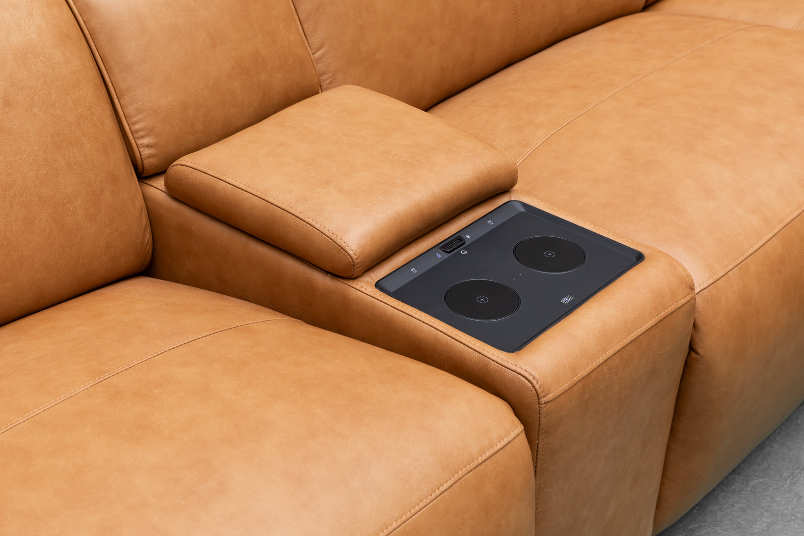 Bella Leather Corner Suite