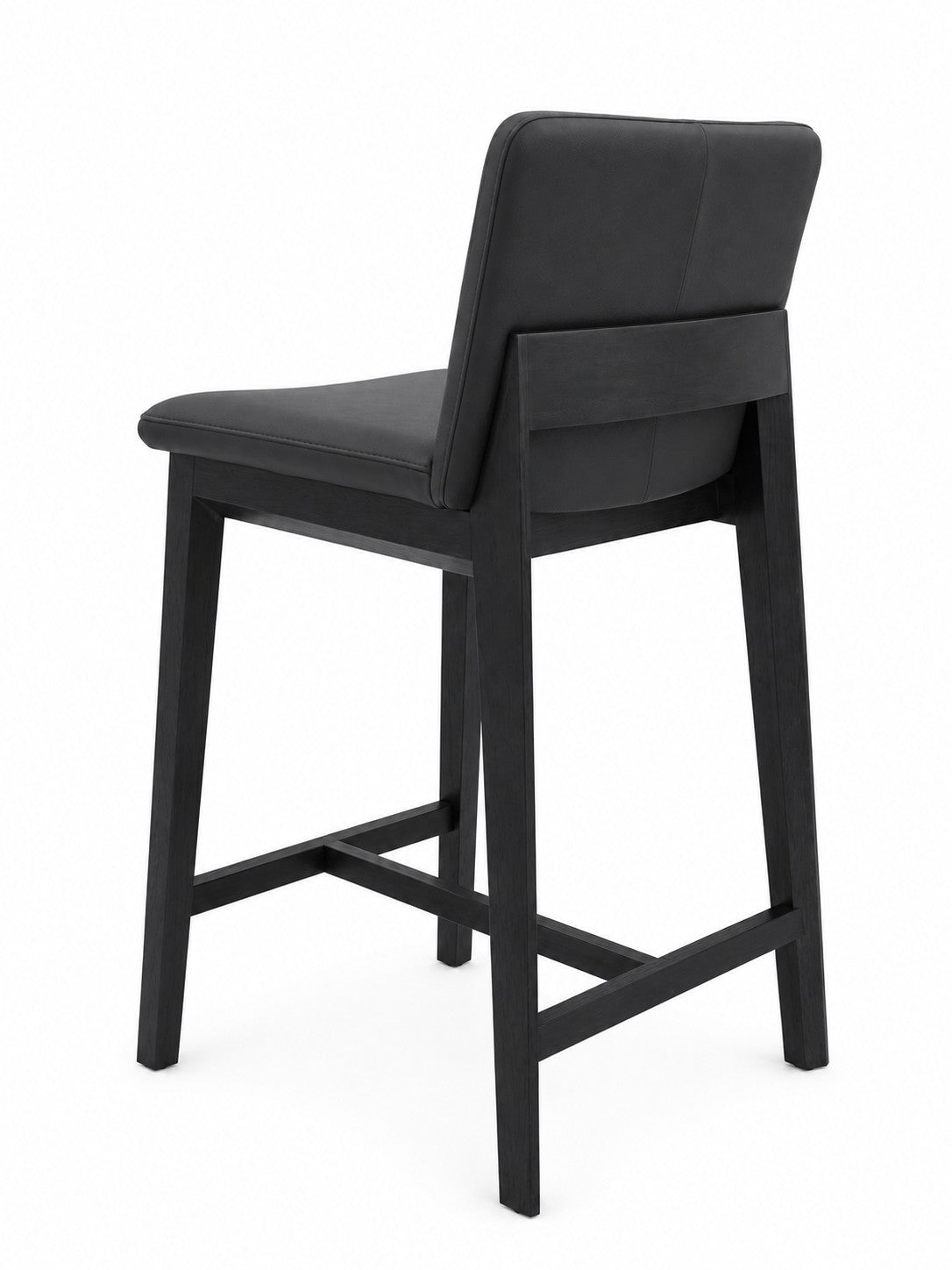 Matteo Leather Bar Stool
