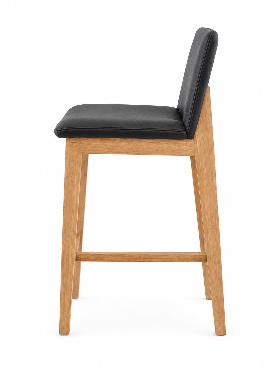 Matteo Leather Bar Stool