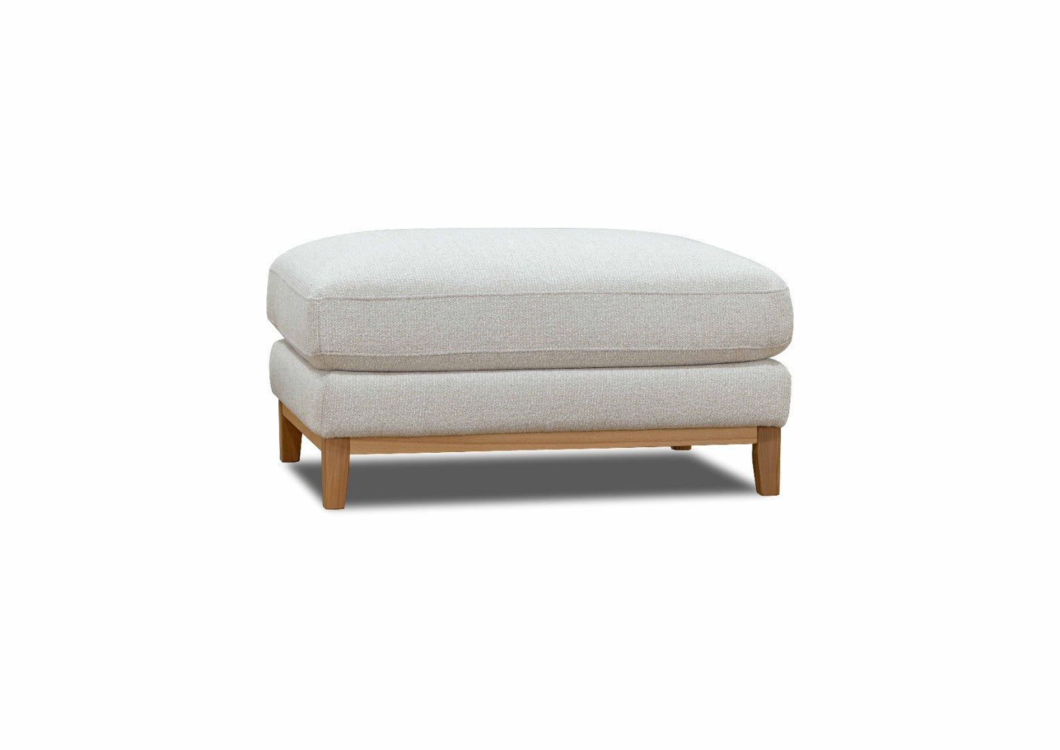 Monza Ottoman Beige Rome