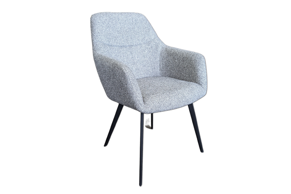 Bari Fabric Dining Chair with Arms