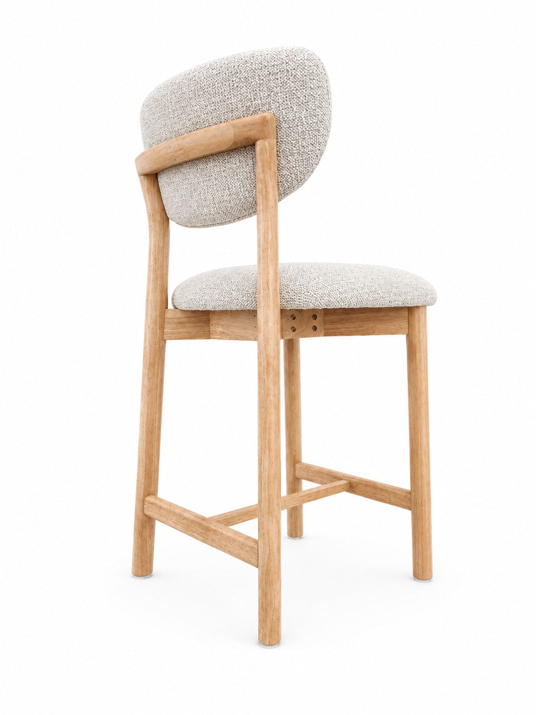 Tina Fabric Bar Stool Natural