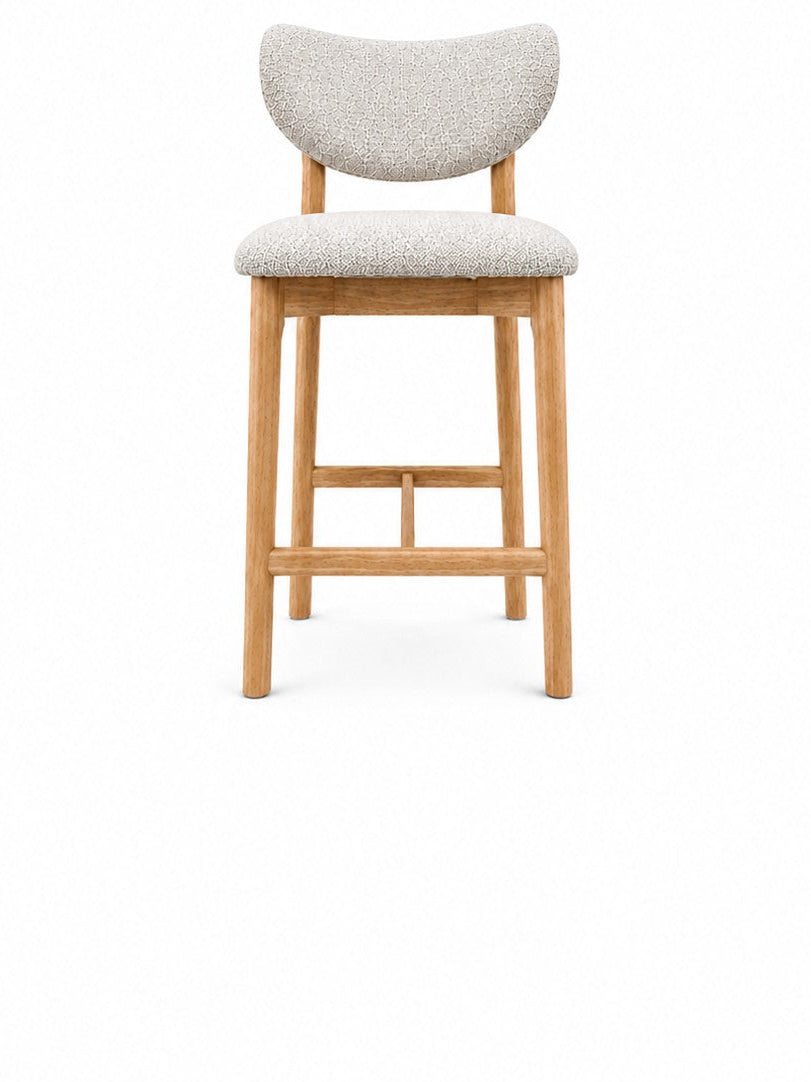Tina Fabric Bar Stool Natural