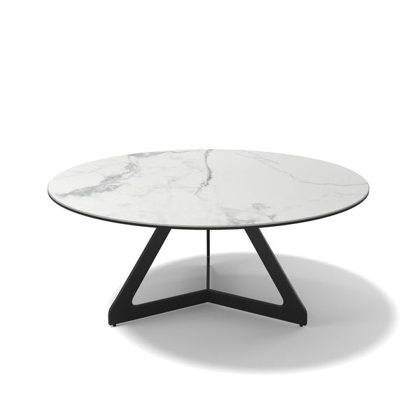 Flute Coffee Table White