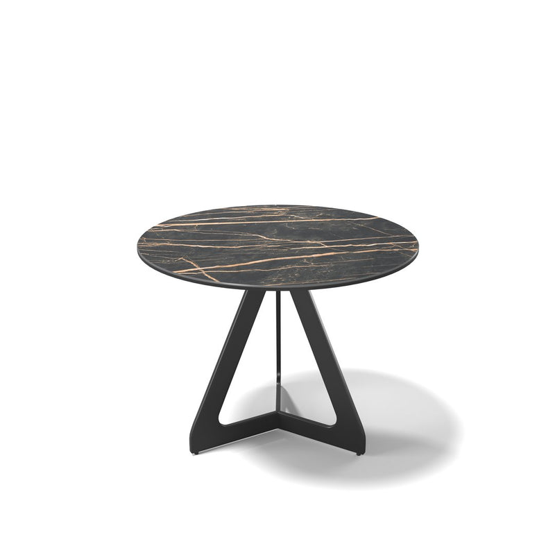 Flute Lamp Table White