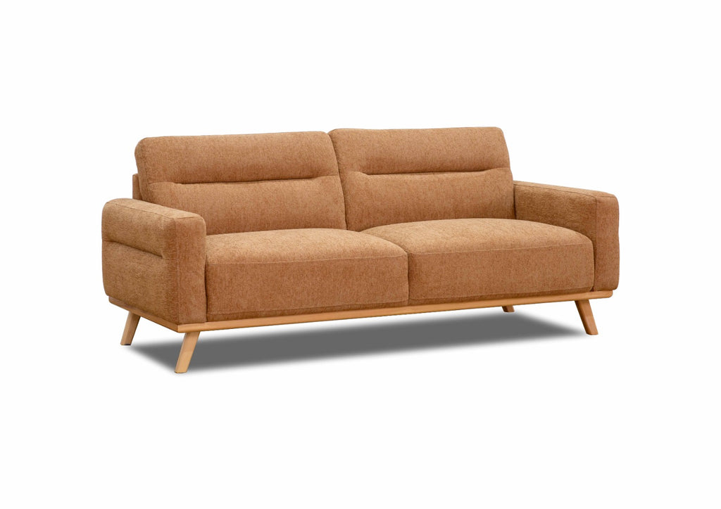 Alicia 2.5 Seater Rustic Orange