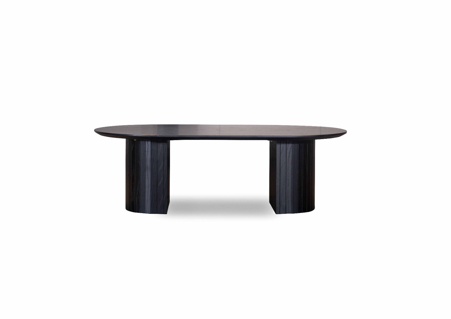 Positano Black Oval Coffee Table