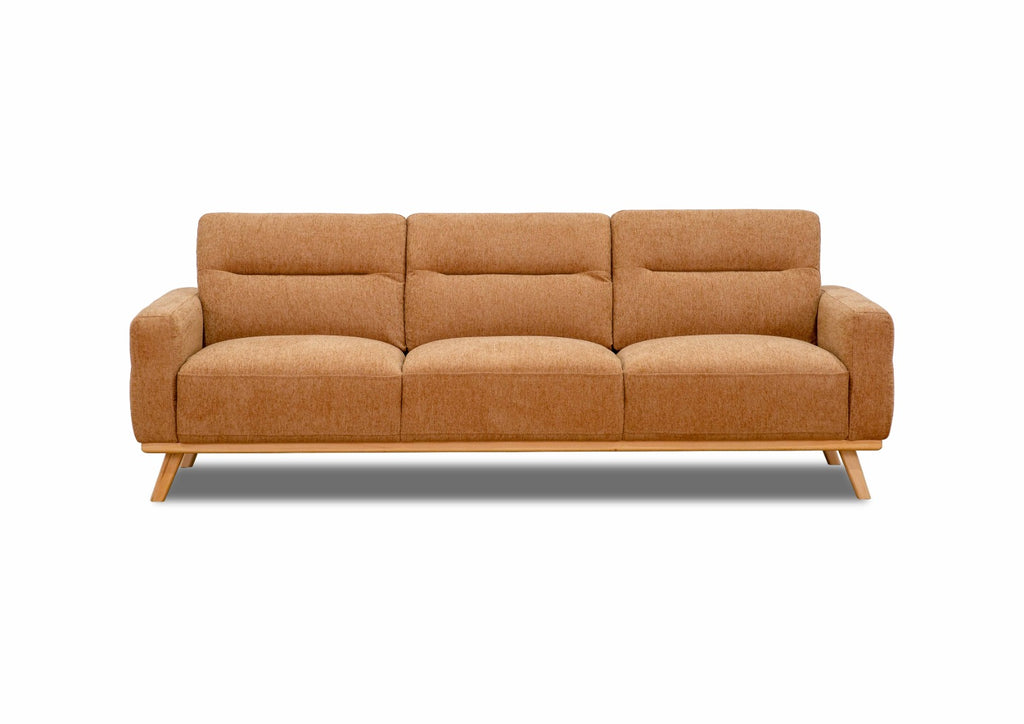 Alicia 3.5 Seater Rustic Orange