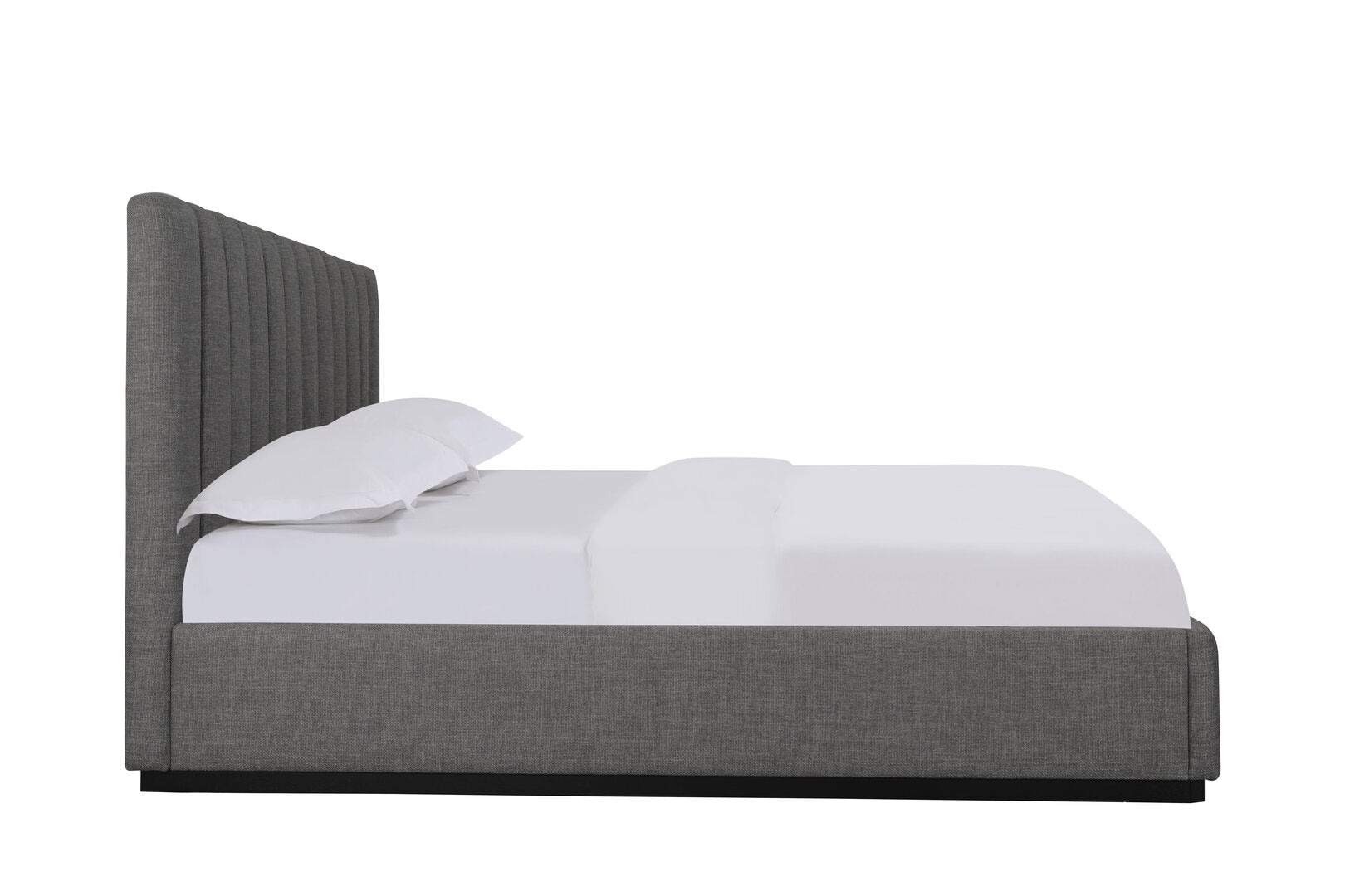 Emy Charcoal Gas Lift Storage Bed