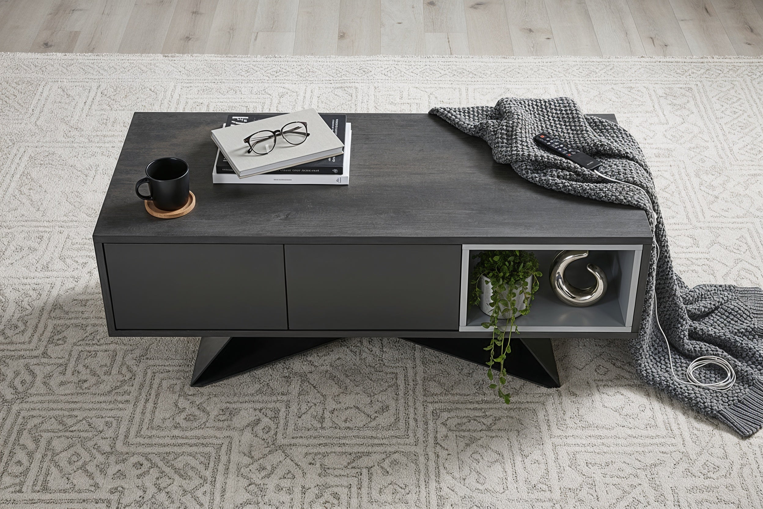 Pisa Coffee Table W/Draw
