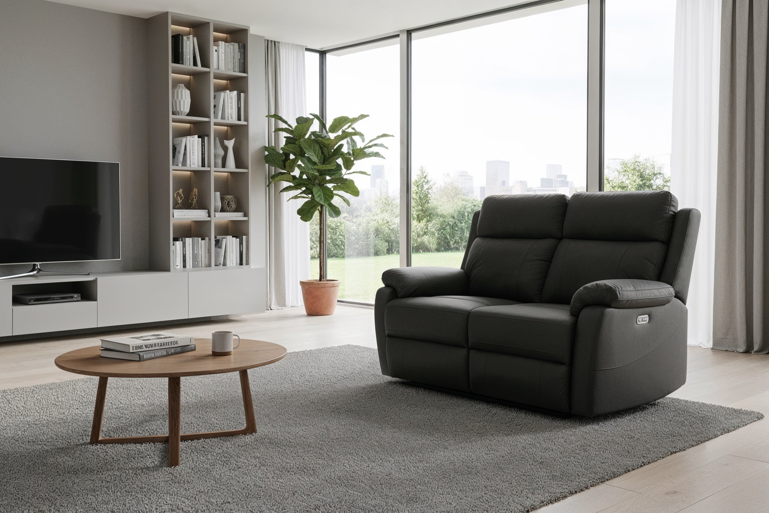 Davoli 2 Seater Rhino Fabric