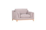 Seville 1 Seater gum grey