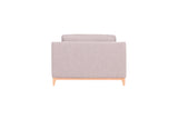 Seville 1 Seater gum grey