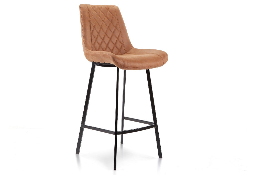 Lorenzo Bar Stool Cognac