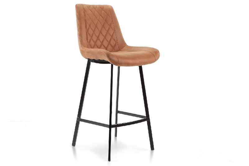 Lorenzo Bar Stool Cognac