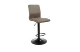 Stephano Bar Stool Dark Grey