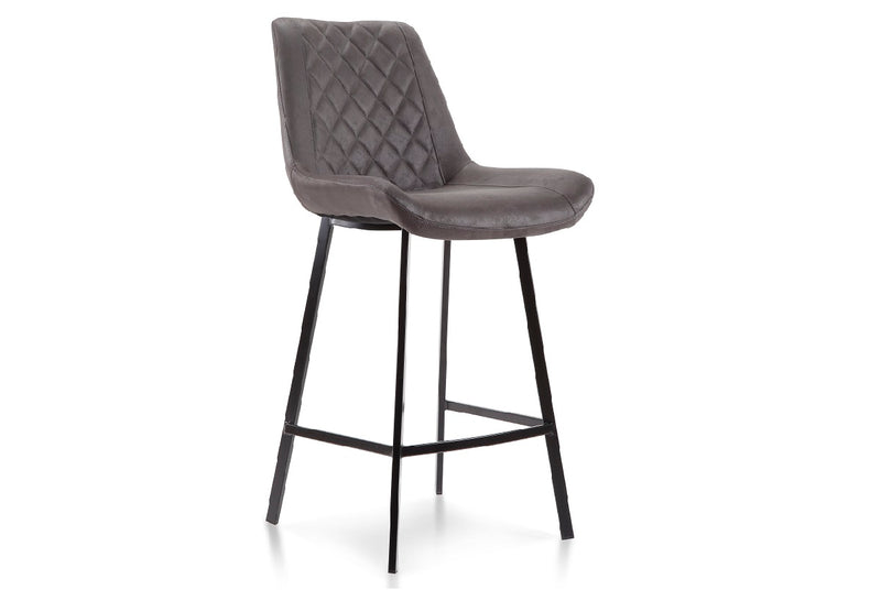 Lorenzo Bar Stool Charcoal